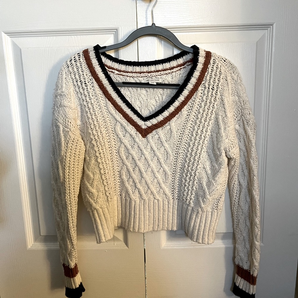 American eagle preppy sweater. Size small